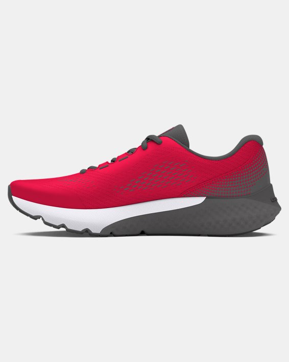 Boys' Grade School UA Rogue 4 Running Shoes in Red image number 1